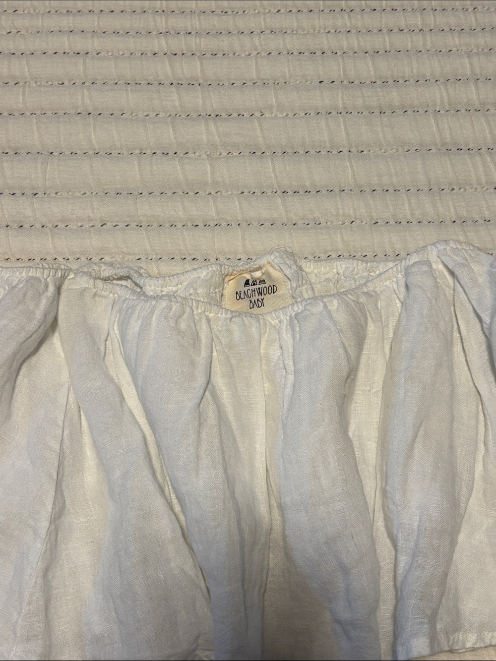 White Off-Shoulder Crop Top - Women's - Picture 2 of 4